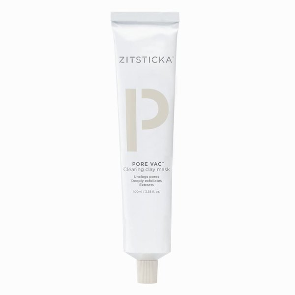 ZitSticka PORE VAC, Acid-Rich Clay Mask To Vacuum Pores + Smooth Texture | Derm-Backed (100 ml)