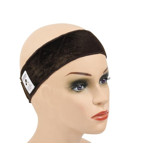 YANTAISIYU 1 Piece Wig Grip Headband Non-slip Wig Scarf Adjustable Wig Grip Band for Women Wigs (Dark Brown)