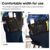 ZIORS Hair Stylist Apron Hair Cutting Apron Hairstylist Waist Belt Hipster Salon Belt Half Waist Apron for Salons Hairdressing Tools Storage Holster with Waist Belt Hairdresser Apron for Cosmetology