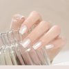 GAOY Pearl Gel Nail Polish, 16ml Shimmer Mermaid Gel Polish, Soak Off UV Gel for Nail Art DIY at Home, Shimmer White