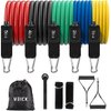 VEICK Resistance Bands, Exercise Bands, Workout Bands, Resistance Bands for Working Out with Handles for Men and Women, Exercising Bands for Fitness Weights Work Out at Home