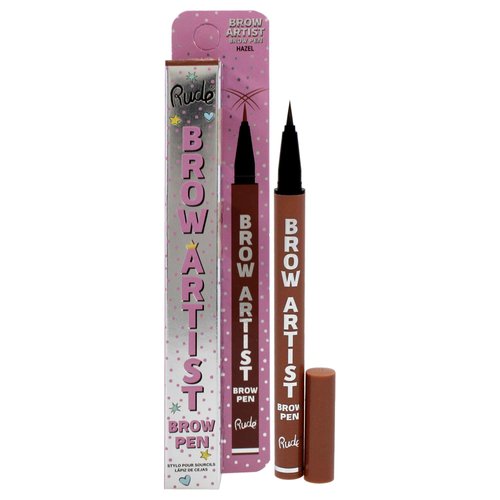 Rude Cosmetics Brow Artist Brow Pen - Hazel for Women - 0.018 oz Brow Pen