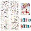 1000 Patterns Christmas Nail Art Sticker Decals, Kalolary Self-Adhesive Nail Stickers Santa Claus Snowflake Snowman Christmas Bell Tree Stick Elk for Christams Nail Decoration Gift(12 Sheets)
