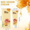 New Bee Venom Treatment Cream, Bee Venom Professional Gel, Professional Bee Venom Repair Cream, Soothing Provides for Neck, Waist, Back, Hand Feet, and Leg (2 Pcs)
