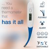 Thermometer, Digital Medical Thermometer for Baby Children and Adult Termometro - Fever Thermometer for Fever Accurate and Fast Readings - Oral and Rectal Fever Indicator for Children Adults & Babies