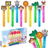 Jungle Safari Party Favors,20Pcs Wild Animals Bubble Wands for Kids,Zoo Bubble Wand for Safari Wild One Birthday Party Supplies, Baby Shower Goodie Bag Stuffers Gift