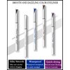 LYSdefeu Blue Purple Matte Liquid Eyeliner Pencil, 2Pcs