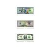 Custom Toys & Hobbies 10 Pieces Miniature Play Money 100, 50, 2 - 2-Sided Full Print Scale Model Copy Money for Doll House, Diorama, Tiny Cash Register Toy, and Kids Pretend Play - 0.5 x 1.2