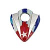 Xikar Xi2 Cigar Cutter Turano Flag Series, Spring-Loaded Double Guillotine Action, 440 Stainless Steel Blades with Rockwell C Rating of 57, Cuba Flag