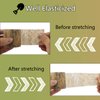 BOROLA Self-Adhesive Protective Camouflage Tape Cling Scope Wrap Camo Stretch Bandage for Camping,Flashlights,Bicycle,Range Finder Camera etc. （4Pcs, Desert Camo