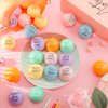 Wettarn 60 Pieces Motivational Stress Balls 1.97 Inch Inspirational Anxiety Stress Relief Balls with Quotes Encouraging Colorful Foam Balls Hand Exercise Squeeze Fidget Accessory (Pastel Colors)