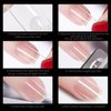 XXL Coffin No C Curve Nail Tips, Clear Acrylic Nails Extra Long Coffin Shaped Nails,SITELENABY 500pcs False Nail Artificial Nails with Case for Nail Salons and DIY Nail Art, 10 Sizes (Coffin No c Curve 500pcs)