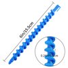 WILLBOND 100 Pcs Spiral Perm Rods for Hair Curlers Heatless Plastic Perm Cold Wave Rod Kit Hair Rollers for Women Styling Curling Perm Rod Hairdressing Salon Tools