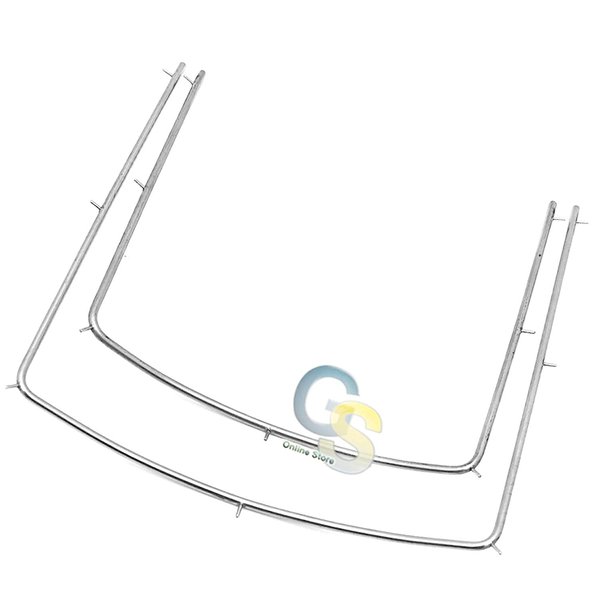 G.S DENTAL Instruments Rubber Dam Frame Stainless Steel Set of 2