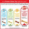 Nylabone 2 Pack of Allergen-Free Peanut Butter Flavor Comfort Hold Power Chew Bone, Giant, Dental Chew Dog Toy