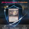 600 Pack Card Sleeves Clear, Perfect Fit Inner Sleeves Ideal for Double-sleeving, Trading Card Sleeve Compatible with MTG, PKM, TCG and Gaming Cards (60 Microns)