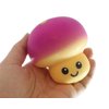 1 Mushroom Squishy Squeeze Stress Ball Soft Doh Filling - Like Shaving Cream - Sensory, Fidget Toy (1 Random Color)