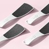 F3 Systems S-Line Emery Foot file, Colossal Double-Sided Pedicure Tool, Effective for Cracked Heel, Ergonomic Design for Easy Grip (2Pcs)