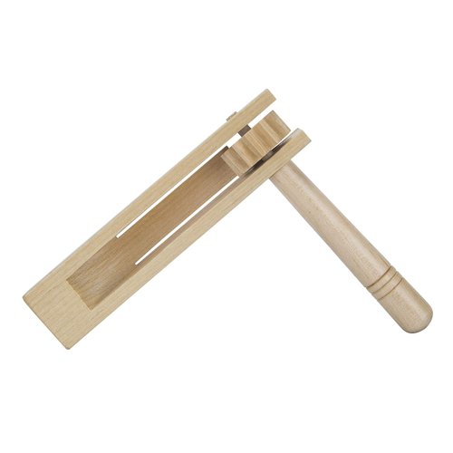 Wooden Spinning Rattle Ratchet Noise Maker Traditional Matraca Toy for Graduation, Foot Ball Games, Party Favors and Sporting Events