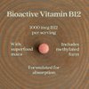 New Chapter Fermented Vitamin B12 1,000 mcg, USDA Organic, ONE Daily for Cellular Energy + Healthy Blood Cells, Certified Vegan, Gluten Free - 60 Count