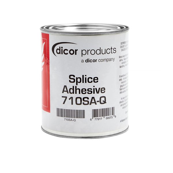 Dicor 710SA-Q Splicing Adhesive - 1 Quart - Ideal for Sealing and Repairing RV Roof Materials