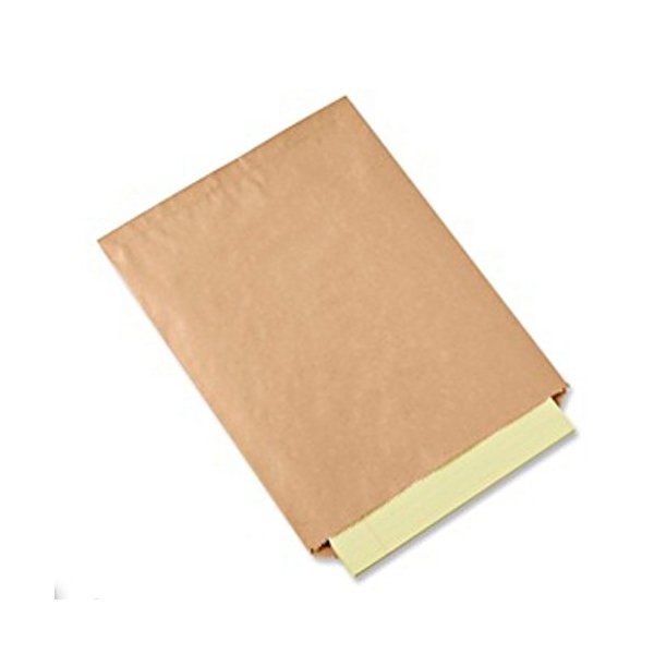 A1BakerySupplies® Kraft Paper Bags Flat Merchandise Bags Pack of 100(10 X 13 Inches)