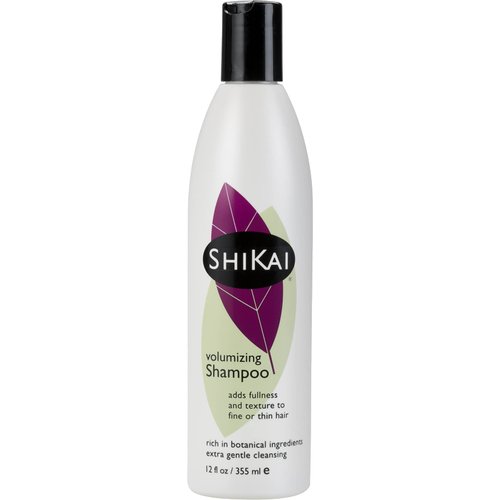 ShiKai Volumizing Shampoo (12 oz) | Rich in Botanical Ingredients | Adds Volume, Moisture & Texture to Fine or Thin Hair | Extra Gentle Cleansing