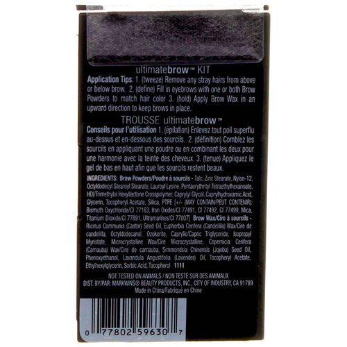 Wet n Wild Ultimate Brow Kit, Ash Brown [963], 1 ea (Pack of 5)