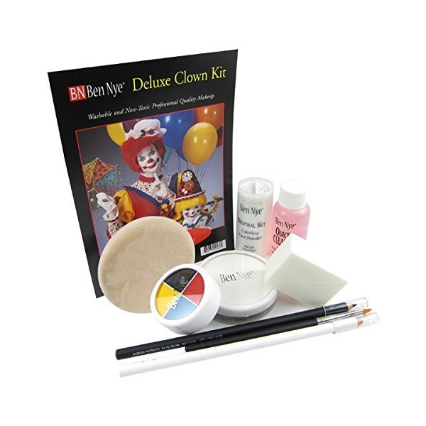 Ben Nye Clown Makeup Kits - Deluxe Whiteface DK-1