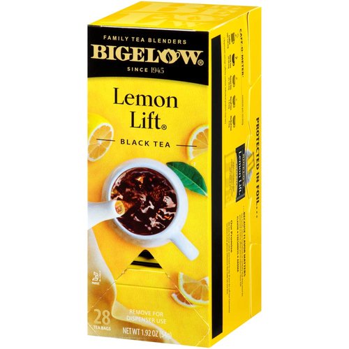 Bigelow Lemon Lift Black Tea Bags 28-Count Box (Pack of 3) Lemon Flavored Black Tea Naturally & Artificially Flavored