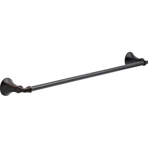 DELTA FAUCET 76424-RB Ashlyn 24-in Wall Mount Towel Bar Bath Hardware Accessory in Venetian Bronze