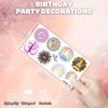 100 PCS Yoga Day Temporary Tattoos Themed Birthday Party Decorations Favors Supplies Decor Aesthetic Art Mandala Flowers Fitness Tattoo Stickers Gifts for Game Boys Girls Class School Prizes Carnival