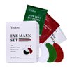 Yeokoe Under Eye Patches For Puffy Eyes and Dark Circles Wrinkle,30 Pairs Eye Masks Face Masks SkinCare With Retinol Serum,Aloe Vera,Rose & Betaine,Stocking Stuffers for Women