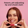 MCoBeauty Glow Up pH Cheek & Lip Oil - Orange Blossom, Color-Changing, Vegan, Cruelty Free Cosmetics