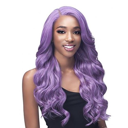 Bobbi Boss HD Lace 13X4 Glueless Synthetic Hair Wig - MLF264 PAISLEY (Color:1 JET BLACK)