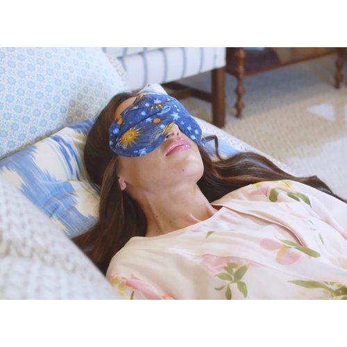 Nature's Approach Aromatherapy Lavender Eye Pillow with Satin Backing Herbal Pack, Angel