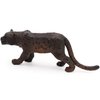 Gemini&Genius Leopard Animal Toy, Black Leopard Figurine Toy, Wildlife Action Figure Toy, Great Gifts, Collection, Cake Topper, Storytelling Props and Room Decoration for Kids and Todders
