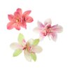 3pcs Hawaiian Flower Hair Clips for Women Orchid Flower Hair Clips Artificial Flower Hair Barrettes Hair Clips for Summer Beach Wedding