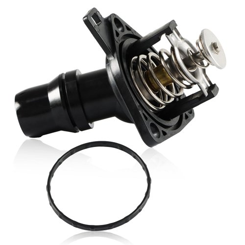 FUSCH Engine Coolant Thermostat Assembly Compatible with Honda Accord 2.4L 2003-2007, Element 2.4L,2003-2011, Replace#:19301-RAA-A02 19301RAAA02
