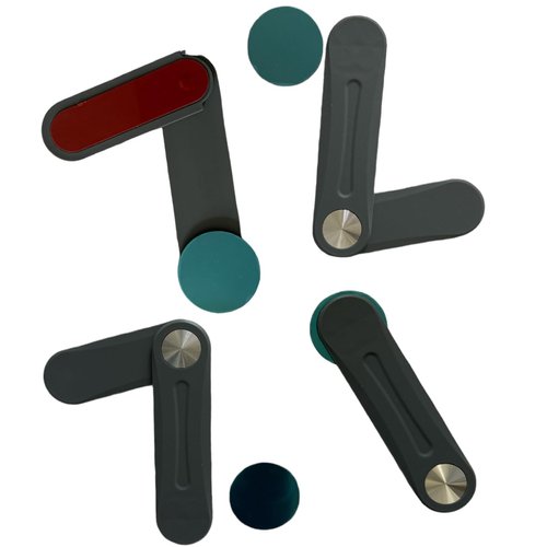 Magnetic Phone/Laptop Holder, Compatible with iPhone 15 14 13 12 Series, Universal Laptop Accessories for Dual-Screen Interaction, Phone Holder for iPhones.