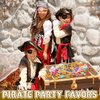 MARFOREVER Pool Toys Pirate Treasure Gems and Gold Coins, 246 Pcs Fake Coins Plastic Gems Jewels Playset for Summer Sand Beach Bath Toys Halloween Pirate Adventure Party Favors Decorations