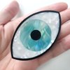 Big Evil Eye Claw Clips,Cellulose Acetate Hair Clips,Hair Claw Clips for Women (S8)