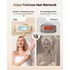 AMOTAOS IPL Laser Hair Removal for Women and Men, Ice-Cooling Laser Hair Removal Device Safe at-Home Epilators for Face Armpits Arms Bikini Line Legs Whole Body