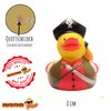 Yarto Famous & Historical Rubber Duck Bath Toys | Educational | Child Safe | Tested for Ages 0+ | Collectable | Party Favors | Cake Toppers (Bucanner)
