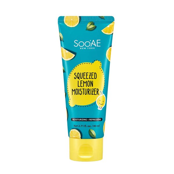 SOOAE Squeezed LEMON MOISTURIZER Lemon Vitamin C Hyaluronic Acid Moisturizer 2.71 oz 80 ml