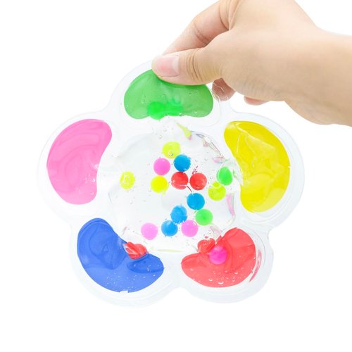 Color Sorting Sensory Toys,Color Sorting Toys for Toddlers 1-4 Color Sorting Flower Fidget Quiet Motor Skills Game Education Learning Toddler Toys