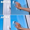 Bring It On Cleaner Hard Water Stain Remover, Shower Door Cleaner Plus Scrubbing Drill Pads