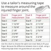 3-Point Products Oval-8 Finger Splint Size 15 (Pack of 1)