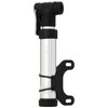 Crankbrothers Gem Hand Pump, Silver, Aluminum, 100psi/7+ Bar, 130psi/9bar, 176mm, 5-year Warranty