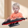 ENHANA Nuclear Submarine Building Blocks Model Toy,A 13.07 Inch Long Naval Nuclear Submarine,Suitable for Boys Over 6 Years Old Toys,193 Pieces